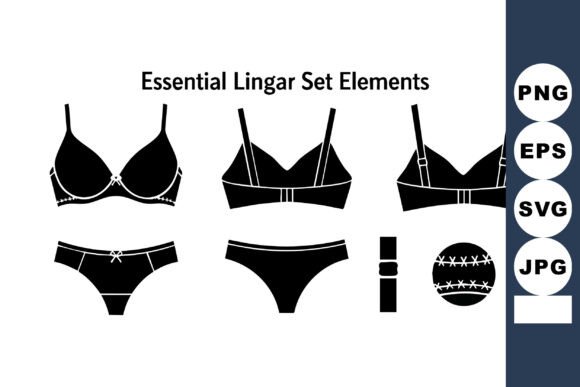 Download Essential Lingerie Elements with Bra Pa - Premium Resources